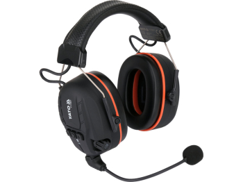 Навушники електронні шумозахисні YATO з модулем BLUETOOTH, мікрофоном, акумул. Li-Ion 3.7V 1Год [20]