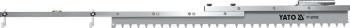 Рейка-правило зубчата YATO, з регуляцією в діапаз. 109-150 см(DW)