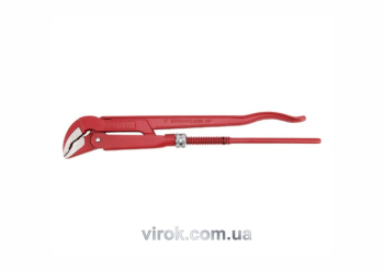 Ключ трубний переставний YATO : на 45° - 1,5" L= 330 мм. DIN 5234. CrV [18]