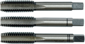 Мітчик VOREL М10 х 1.5 мм, l= 70 мм, набір 3 шт [25/100]