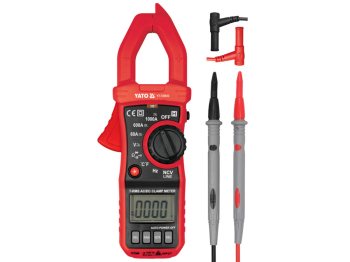 Мультиметр-кліщі для вимірювання електричних параметрів YATO: 10 мА - 1000 А [30]