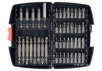 Набір насадок викруткових YATO з тримачем : 1/4", 45 шт. [20/480]