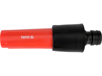 Зрошувач прямий з регуляцією струміня YATO з сполученням до шлангу 1", ABS і PP пластик [12/96]