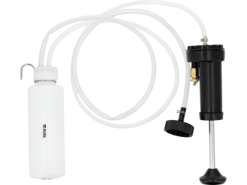 Набір для прокачування гальмівних систем авто YATO: ємність- 400 мл, макс. тиск- 1,37 Bar [10]