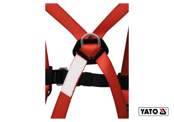 Шлейки безпеки з лямками корпуса тіла і амортизатор YATO для висотних робіт, поліестерові [10]