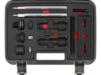 Набір інструментів для демонтажу форсунок в дизельних двигунах групи FORD  YATO : 16 елем. [2]