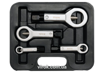 Гайкозривачі YATO М 9-27 мм, компл, 4 шт. [10]