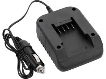 Зарядний пристрій від автомобільної від мережі 12-28 B YATO для акумуляторів Li-Ion 18 В, 2 А, USB-в