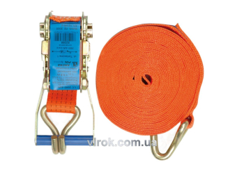 Пас для кріплення багажу з тріщаткою VOREL : 1600 daN, 50мм х 10м [5]