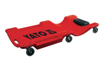 Лежак для ремонту YATO : платформа на 6 коліс, L= 1 м  [1/16]
