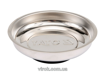 Миска нержавіюча з магнітним дном YATO, Ø=110мм [12/48]
