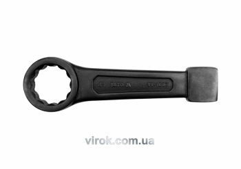 Ключ накидний ударний YATO : М= 24 мм, L= 160 мм, CrV [5/25]