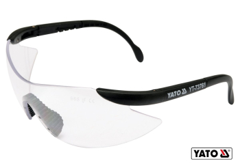 Окуляри захисні YATO відкриті прозорі [12/300]