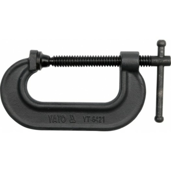 Струбцина YATO з гвинтовим затиском, тип "C" : l= 100 мм (4") [6/12]
