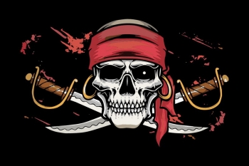Череп пират