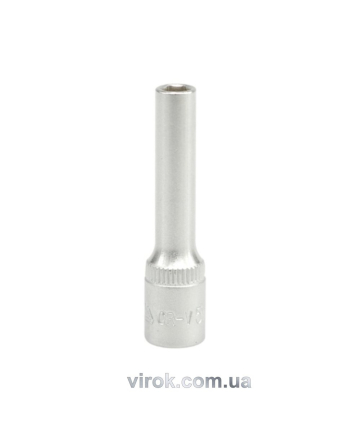 Головка торцева 6-гранна YATO : подовжена, квадрат 1/4", М= 5 мм, L= 50 мм [24/240/480]