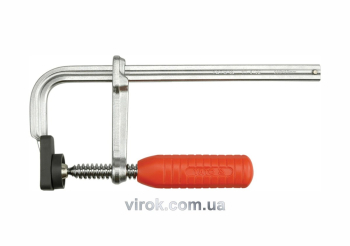 Струбцина кована з пластиковою ручкою YATO, l=200х80 мм [10/30]