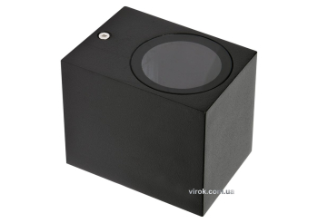 Світильник 1-LED настінний, мережевий YATO, квадратний, 35 Вт, 68 х 81 х 92 мм, цоколь GU10 [20]