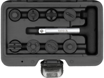 Ключі для пластикових оливозливних пробок YATO: до квадрату- 3/8", 9 шт [20]