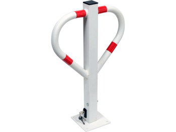 Бар'єр паркувальний "МЕТЕЛИК" YATO складний: h=60 см b=51 см, замок з 2 ключами [4]