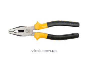 Плоскогубці універсальні VOREL з ізольованими ручками, l= 200 мм  [6/60]