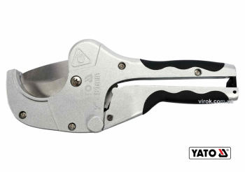 Труборіз для ПВХ труб YATO : max Ø= 51 мм, алюмінієвий корпус [6/24]