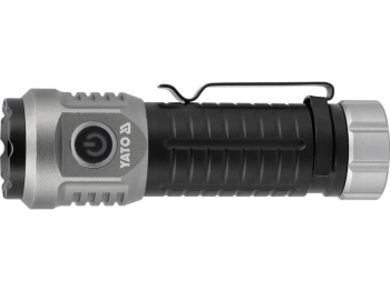 Ліхтар ручний діодний YATO від акумул. Li-PO 3,7 В 2 АГод, 20 Вт, 7 реж- 2000/ 1200/ 600/ 250/100 Lm