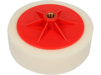 Диск полірувальний з абразивною губкою YATO Ø= 150 мм, h= 50 мм, різьбове кріплення М14 [60]