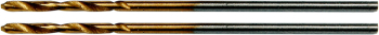 Свердла по металу титанові YATO : HSS-TIN, Ø= 1.5 мм, l= 40/18 мм, 2 шт [50]
