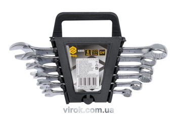 Ключі ріжково - накидні VOREL, М 8-17 мм, Набір 6 шт.  [4/40]