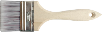 Пензель малярний плоский воскований, b= 76 мм SUPER PROFI TM VIROK, три види щетини