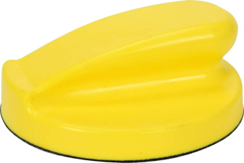 Блок-тримач для шліфування круглий VOREL:  Ø= 125 мм з платформою-липкою "Велкро" [10/60]