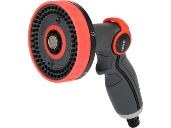 Пістолет зрошувальний YATO 6 режимів; з пластика, алюмінію [6/24]