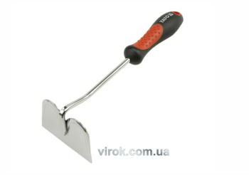 Мотика садова YATO : L= 280 мм, хромована, ергономічна ручка [12/72]