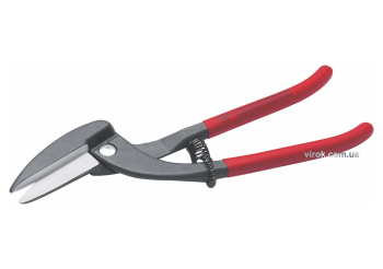 Ножиці для листового металу NWS "Пелікан" : прямі, t= 0.8-1.0 мм, леза L= 60 мм, H= 300 мм