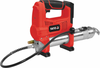 Шприц мастильний YATO,600 см³,акумулятор.18В,62 MPa. з гунчким аплікатором- 76 см(БЕЗ АКУМУЛЯТОРА)