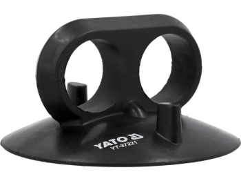 Присоска вакуумна одинарна YATO: чашка Ø= 125 мм, m= 5 кг, силіконова [60]