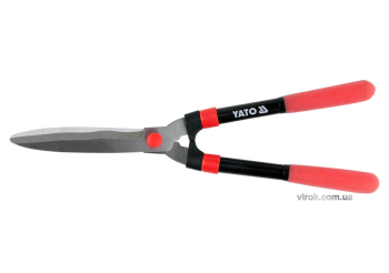 Ножиці до живоплоту YATO : Cталеві, прямі, L= 520x205 мм [24]