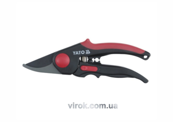 Секатор YATO : Посилений, L= 210 мм [12/72]
