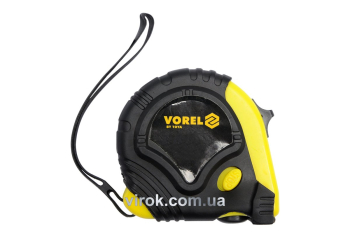 Рулетка VOREL : L= 10 м x 25 мм, 3 фіксатори [6/60]