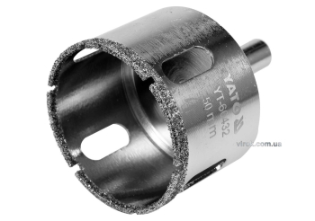 Свердло по гресу і кераміці YATO, Ø= 50 мм, при сухому і мокрому режимах [15/60]