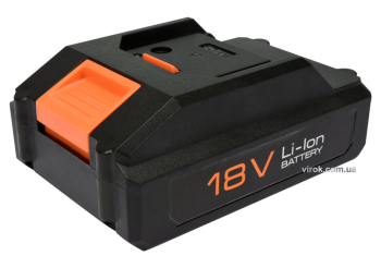 Акумулятор Li-Ion STHOR : 18 В, 1,3 А  до шуруповертів 78983, 78972, 78974, 78961, 78963 [50]