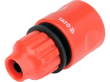 Муфта швидкоз'єднувальна YATO для водяних шлангів Ø= 5/16" з ABS, PP матеріалів [24/240]