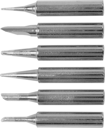 Жала до паяльників різної форми тип 900М YATO, тримач Ø= 4,5/ 6 мм, компл. 6 шт [24/240]