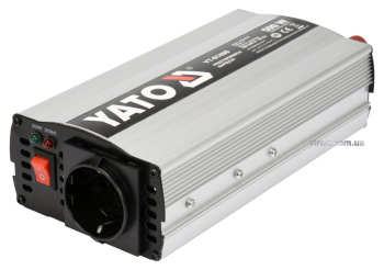 Перетворювач напруги YATO з джерела 12 В DC в 230 В, 500 Вт AC [12/240]