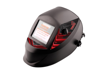 Маска сварщика VIROK с автозатемняющим светофильтром,110 х 90 мм(100x70 мм) PRO PLUS