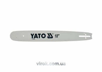 Шина для пили YATO l= 18"/ 45 см (72 ланки) Нап.Тов- 0,322" (8,2мм)для ланц--YT-84943, YT-84963 [20]