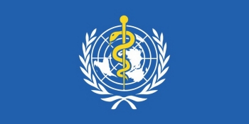 Флажок всемирная организация здравосохранения 12х24см