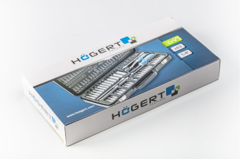 Набор инструментов, 63 шт., 1/4"