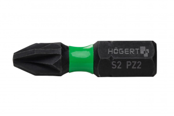 Биты ударные 20 шт., PZ2 25 мм